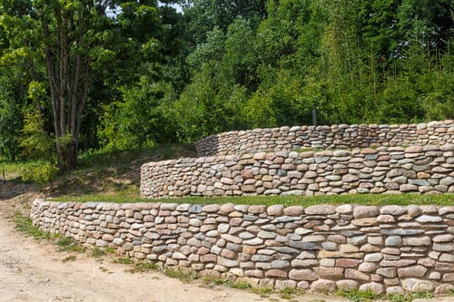 Why Patios Sink and Retaining Walls Lean in North Carolina Clay